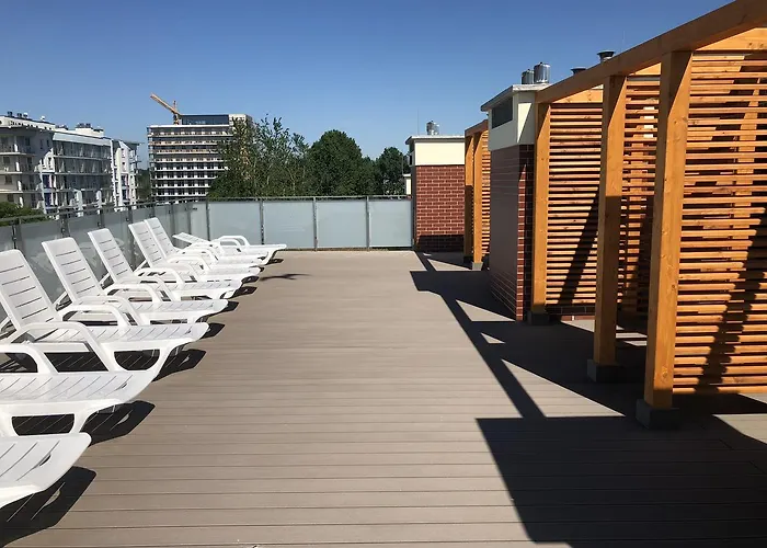 Lägenhet Superior Pastelowy Przy Plazy