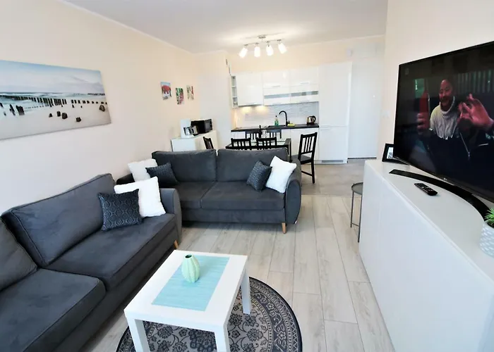 Lägenhet Superior Pastelowy Przy Plazy