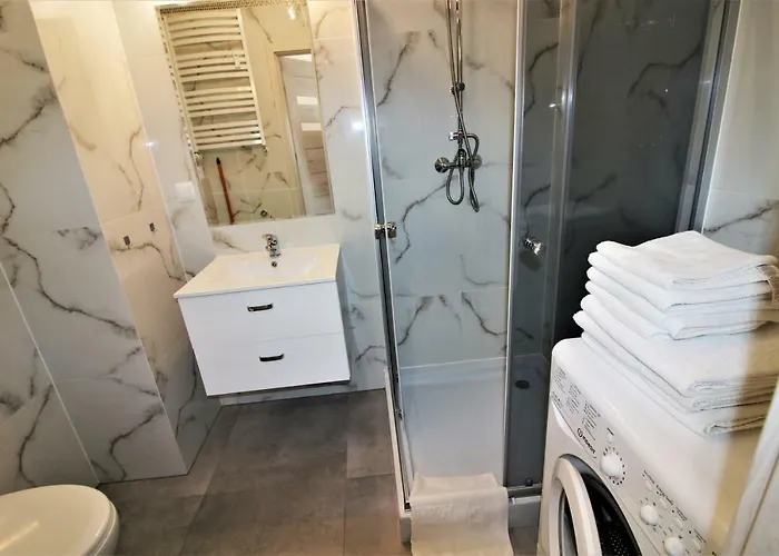 Lägenhet Superior Pastelowy Przy Plazy Kołobrzeg